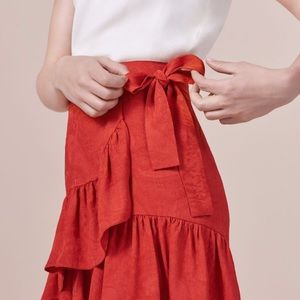 Maje Jahima Rouge Skirt